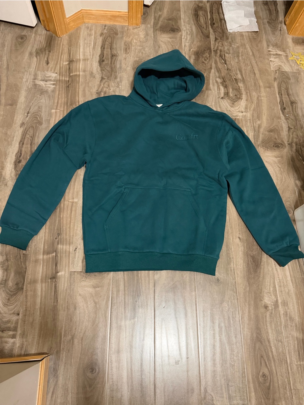 NWT Comfrt Minimalist Hoodie Alpine Medium M Oversized